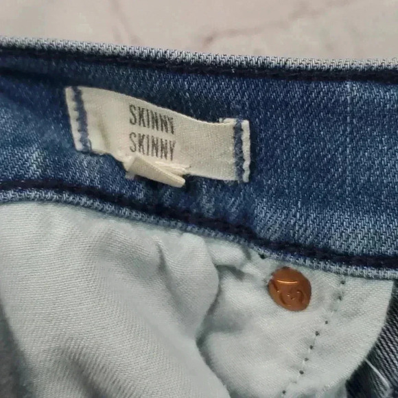 Madewell Skinny Skinny Distressed Jeans Womens Size 27 - Picture 10 of 15
